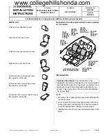 Honda 08P32-TK8-100 Installation Instructions preview