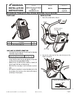 Предварительный просмотр 1 страницы Honda 08U60-HL1-300 Installation Instructions