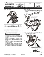 Предварительный просмотр 3 страницы Honda 08U60-HL1-300 Installation Instructions