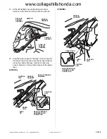 Предварительный просмотр 7 страницы Honda 08V67-TE0-100A Installation Instructions Manual