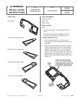 Honda 08Z03-SJC-100 Installation Instructions предпросмотр