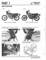 Предварительный просмотр 3 страницы Honda 1978 CB400A Shop Manual