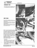 Предварительный просмотр 20 страницы Honda 1978 CB400A Shop Manual