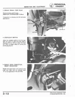 Предварительный просмотр 33 страницы Honda 1978 CB400A Shop Manual