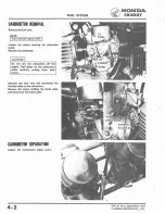 Предварительный просмотр 39 страницы Honda 1978 CB400A Shop Manual