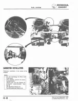 Предварительный просмотр 45 страницы Honda 1978 CB400A Shop Manual