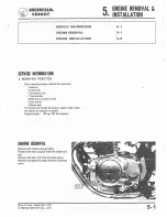 Предварительный просмотр 48 страницы Honda 1978 CB400A Shop Manual