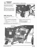 Предварительный просмотр 52 страницы Honda 1978 CB400A Shop Manual