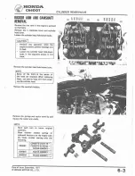 Предварительный просмотр 54 страницы Honda 1978 CB400A Shop Manual