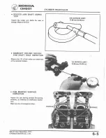 Предварительный просмотр 56 страницы Honda 1978 CB400A Shop Manual