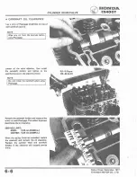 Предварительный просмотр 57 страницы Honda 1978 CB400A Shop Manual