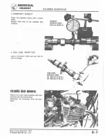 Предварительный просмотр 58 страницы Honda 1978 CB400A Shop Manual