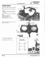 Предварительный просмотр 73 страницы Honda 1978 CB400A Shop Manual