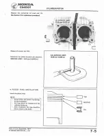 Предварительный просмотр 76 страницы Honda 1978 CB400A Shop Manual