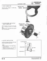 Предварительный просмотр 87 страницы Honda 1978 CB400A Shop Manual