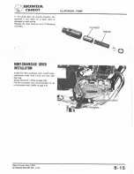 Предварительный просмотр 96 страницы Honda 1978 CB400A Shop Manual