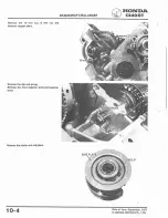 Предварительный просмотр 107 страницы Honda 1978 CB400A Shop Manual