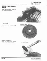 Предварительный просмотр 111 страницы Honda 1978 CB400A Shop Manual