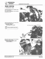 Предварительный просмотр 112 страницы Honda 1978 CB400A Shop Manual