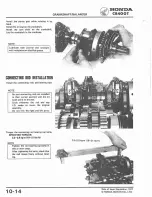 Предварительный просмотр 117 страницы Honda 1978 CB400A Shop Manual