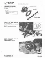 Предварительный просмотр 118 страницы Honda 1978 CB400A Shop Manual