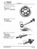 Предварительный просмотр 128 страницы Honda 1978 CB400A Shop Manual