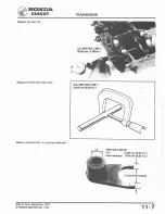 Предварительный просмотр 130 страницы Honda 1978 CB400A Shop Manual