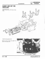 Предварительный просмотр 133 страницы Honda 1978 CB400A Shop Manual