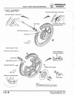 Предварительный просмотр 145 страницы Honda 1978 CB400A Shop Manual