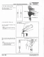 Предварительный просмотр 153 страницы Honda 1978 CB400A Shop Manual