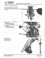 Предварительный просмотр 154 страницы Honda 1978 CB400A Shop Manual