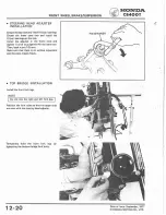 Предварительный просмотр 157 страницы Honda 1978 CB400A Shop Manual