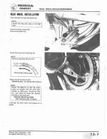 Предварительный просмотр 166 страницы Honda 1978 CB400A Shop Manual