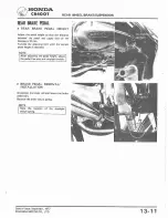 Предварительный просмотр 170 страницы Honda 1978 CB400A Shop Manual