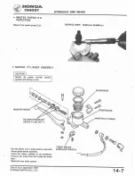 Предварительный просмотр 178 страницы Honda 1978 CB400A Shop Manual