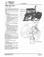 Предварительный просмотр 220 страницы Honda 1978 CB400A Shop Manual