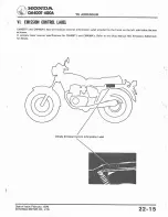 Предварительный просмотр 238 страницы Honda 1978 CB400A Shop Manual