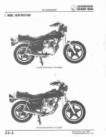 Предварительный просмотр 245 страницы Honda 1978 CB400A Shop Manual