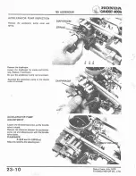 Предварительный просмотр 253 страницы Honda 1978 CB400A Shop Manual