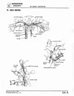 Предварительный просмотр 262 страницы Honda 1978 CB400A Shop Manual