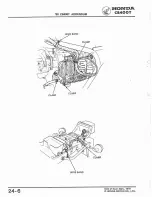 Предварительный просмотр 263 страницы Honda 1978 CB400A Shop Manual