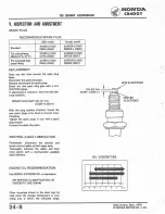 Предварительный просмотр 265 страницы Honda 1978 CB400A Shop Manual