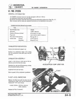 Предварительный просмотр 266 страницы Honda 1978 CB400A Shop Manual