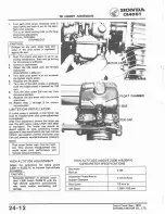 Предварительный просмотр 269 страницы Honda 1978 CB400A Shop Manual