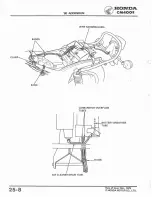 Предварительный просмотр 281 страницы Honda 1978 CB400A Shop Manual