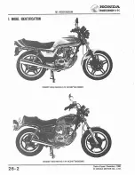 Предварительный просмотр 287 страницы Honda 1978 CB400A Shop Manual