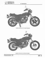 Предварительный просмотр 288 страницы Honda 1978 CB400A Shop Manual