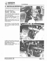 Предварительный просмотр 296 страницы Honda 1978 CB400A Shop Manual