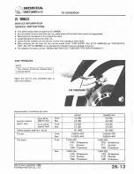 Предварительный просмотр 298 страницы Honda 1978 CB400A Shop Manual