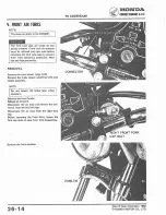 Предварительный просмотр 299 страницы Honda 1978 CB400A Shop Manual